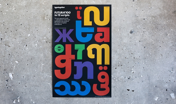 Futura®100 poster