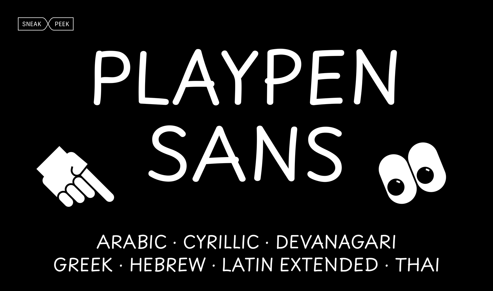 Sneak peek: Playpen sans multiscript