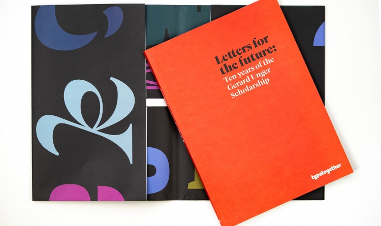 Letters for the future: Ten years of the Gerard Unger Scholarship  — printed book